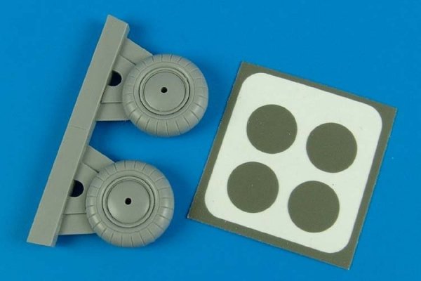 Aires 4561 Fw 189 wheels &amp; paint mask 1/48 Other