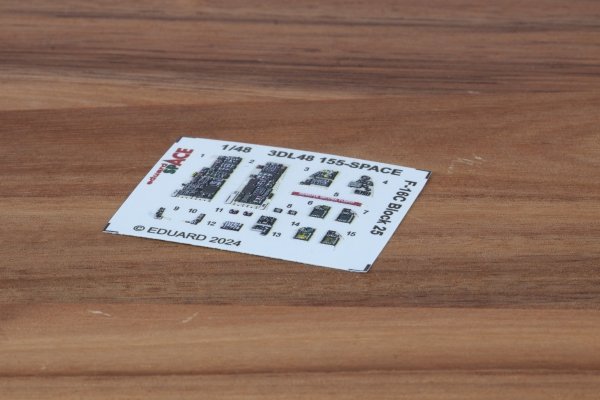 Eduard 3DL48155 F-16C Block 25 SPACE TAMIYA 1/48