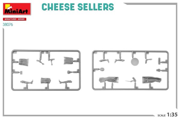 MiniArt 38076 CHEESE SELLERS 1/35