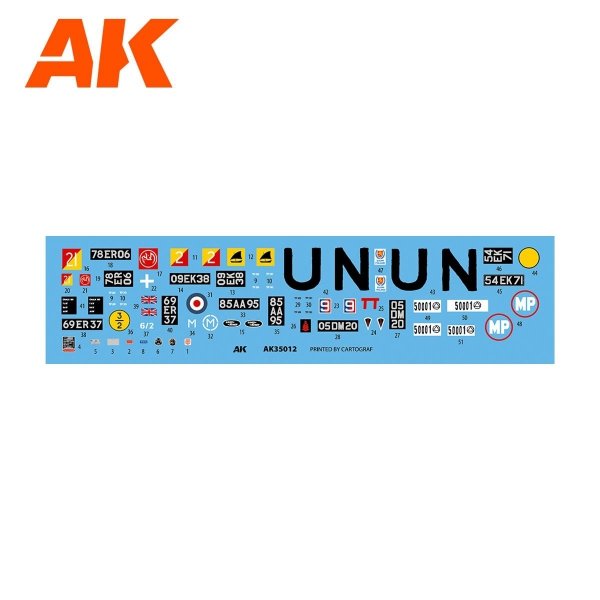 AK Interactive AK35012 LAND ROVER 88 SERIES IIA ROVER 8 1/35
