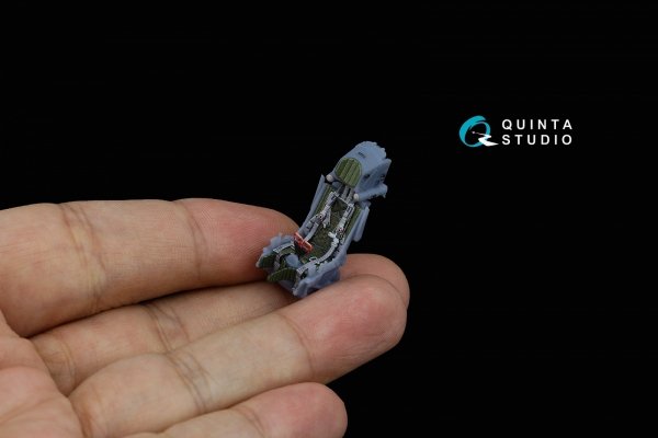 Quinta Studio QR+48062 K-36DM Series2 (late) ejection seat (for MiG-29, MiG-31, Su-27, Su-33, Su-34 aircraft since 2008) (All kits) 1/48