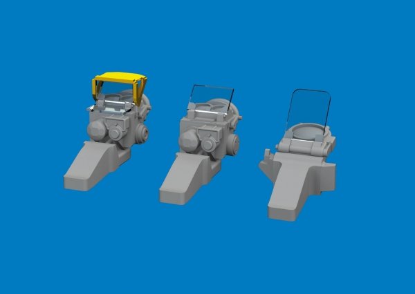 Eduard 672447 P-51D gun sights PRINT for ARMA HOBBY 1/72