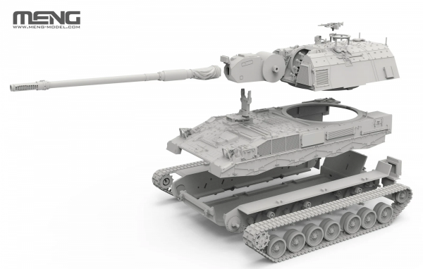 Meng Model 72-008 Panzerhaubitze 2000 1/72