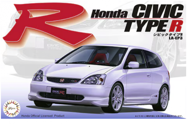 Fujimi 046860 Honda Civic Type R LA-EP3 1/24