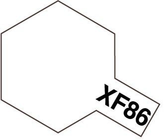 Tamiya XF86 Flat Clear (81786) Acrylic paint 10ml