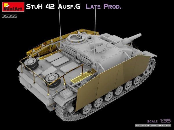 MiniArt 35355 StuH 42 Ausf. G LATE PROD 1/35