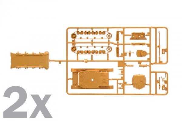 Italeri 7514 SD. KFZ. 161 PZ. KPFW. IV AUSF.F1/F2 (1:72)