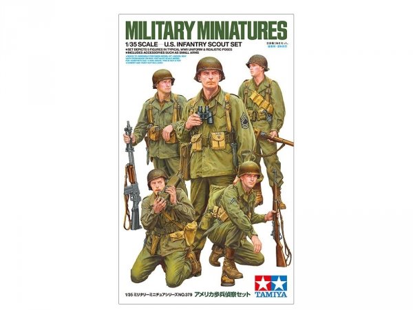 Tamiya 35379 U.S. Infantry Scout Set 1/35
