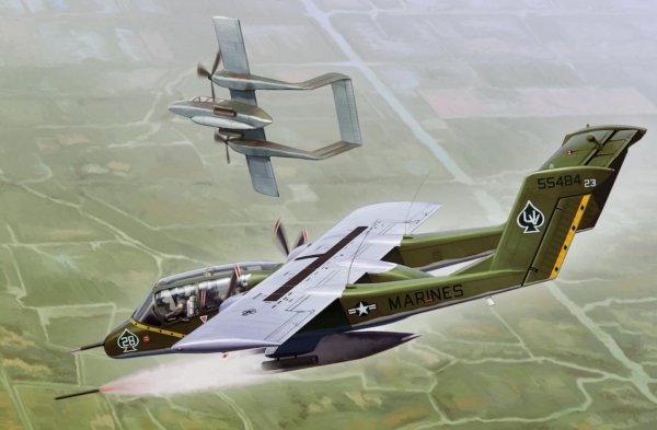 Kitty Hawk 32004 OV-10A/C Bronco 1/32