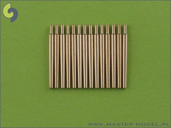 Master SM-350-051 USN 5in/25 (12.7 mm) barrels (14pcs) - many USN battleship and cruiser classes in 1920s to 1940s