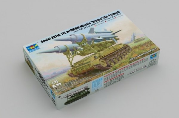 Trumpeter 07178 Soviet 2K11A TEL w/9M8M Missile Krug-a SA-4 Ganef 1/72