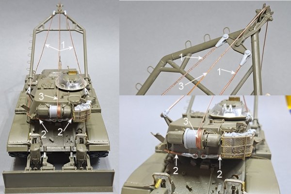 Eureka XXL ER-3572 Zestaw waloryzacyjny do M728 Combat Engineer Vehicle dopasowany do AFV Club 35254 / Upgrade kit for the M728 Combat Engineer Vehicle fit to AFV Club 35254 1/35
