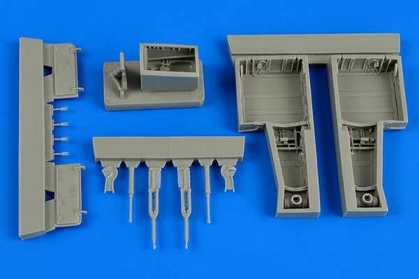 Aires 4626 Supermarine Attacker wheel bay 1/48 Trumpeter
