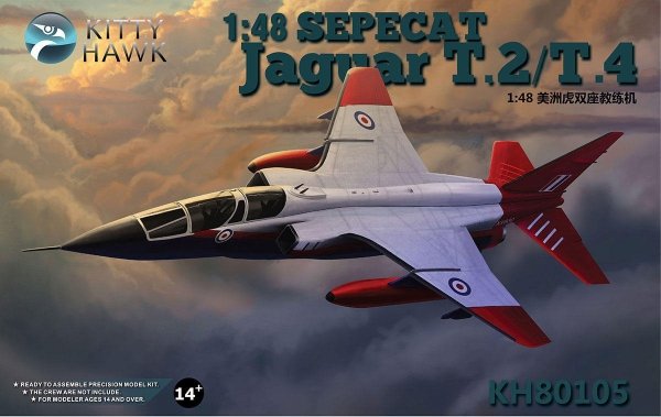 Kitty Hawk 80105 SEPECAT Jaguar T.2/T.4 (1:48)