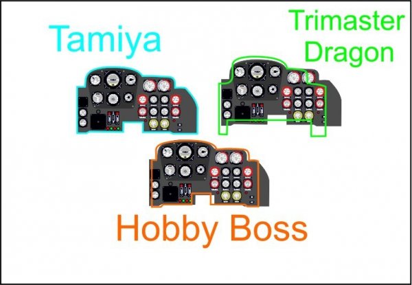 Yahu YMA4839 Me-262A (Tamiya / Hobby Boss / Triaster=Dragon) 1:48