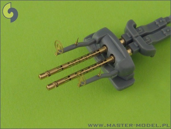Master AM-32-026 German aircraft machine gun MG 81and MG 81Z - turned barrels and etched sights (2pcs) (1:32)