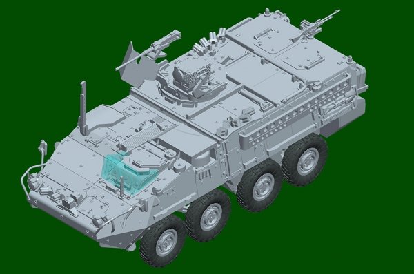 Trumpeter 07422 M1127 Stryker Reconnaissance Vehicle RV 1/72