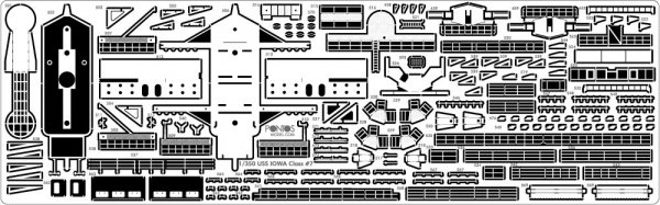Pontos 35010F1 USS BB-64 Wisconsin 1991 Detail Up Set (1:350)