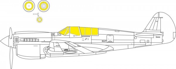 Eduard BIG49316 P-40N ACADEMY 1/48