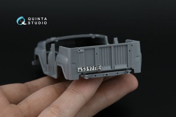 Quinta Studio QP35004 Typesetting USSR license plates 1980-1994 (State Standart 3207-77) (All kits) 1/35