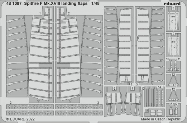 Eduard BIG49348 Spitfire F Mk. XVIII AIRFIX 1/48