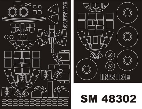Montex SM48302 Avro Lancaster B Mki/III TAMIYA