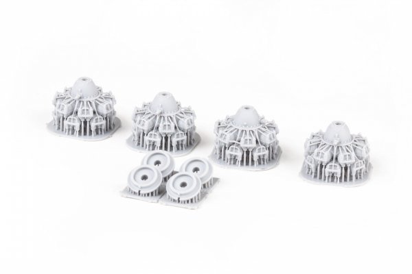 Eduard 6481111 B-24D engines PRINT HOBBY BOSS 1/48