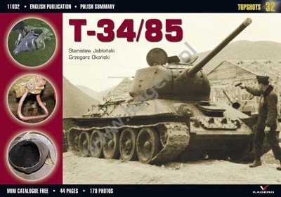 Kagero 11032 T-34/85 EN/PL