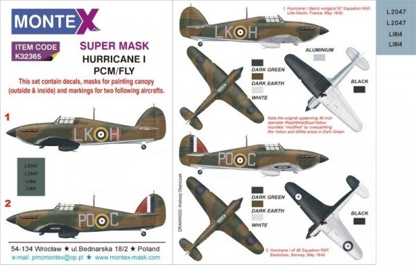 Montex K32365 HURRICANE I 1/32