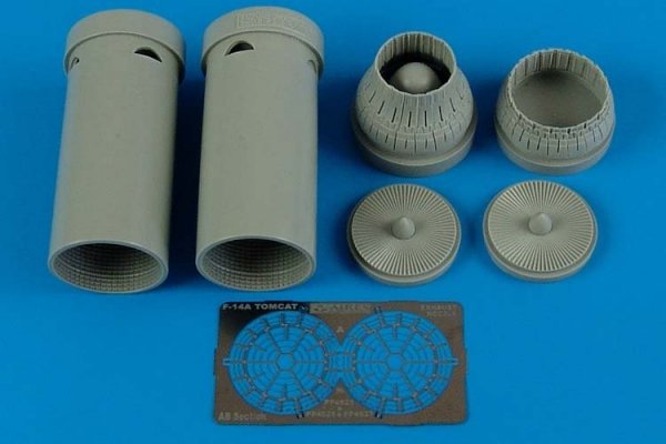 Aires 4527 F-14A Tomcat exhaust nozzles - varied 1/48 Academy