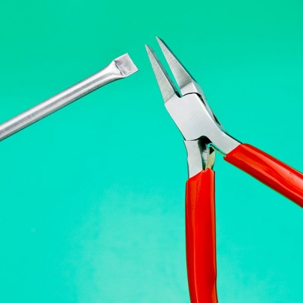 Modelcraft PPL1151 Box Joint Flat Nose Smooth Pliers (115mm)