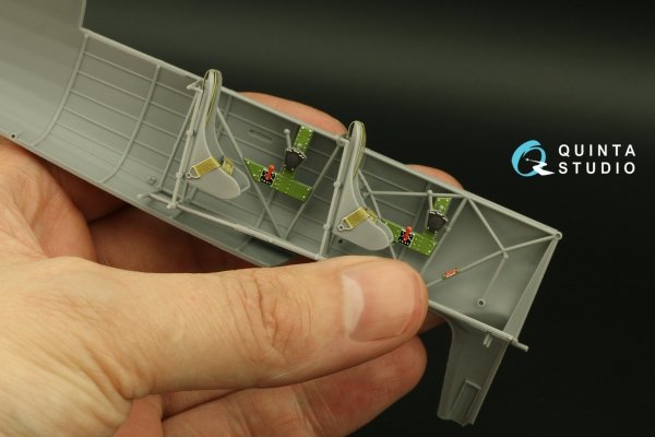 Quinta Studio QD32153 Pt-17/N2S-3 Kaydet 3D-Printed coloured Interior on decal paper (ICM) 1/32