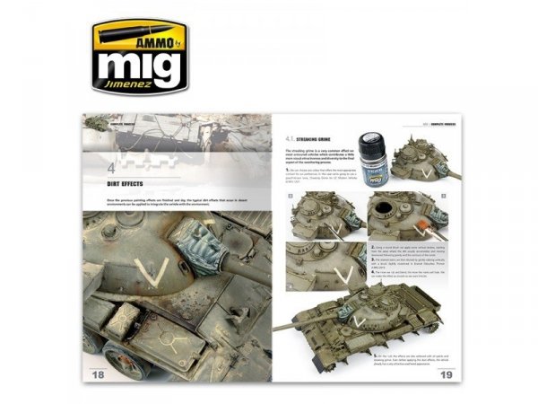 Ammo of Mig Jimenez 6205 Encyklopedia Technik Modelarskich Pojazdy Pancerne tom 6 Kompletny Proces (język polski)