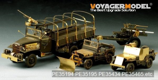 Voyager Model PE35465 WWII U.S. GMC 2.5ton 6X6 Cargo Truck for TAMIYA 35218 1/35