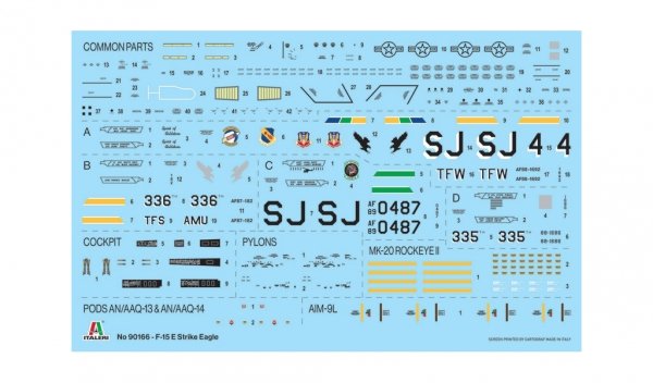 Italeri 90166 F-15E Strike Eagle 1/72
