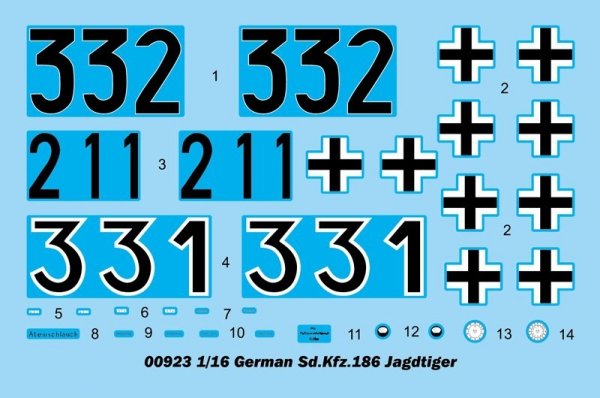 Trumpeter 00923 German Sd.Kfz.186 Jagdtiger 1/16