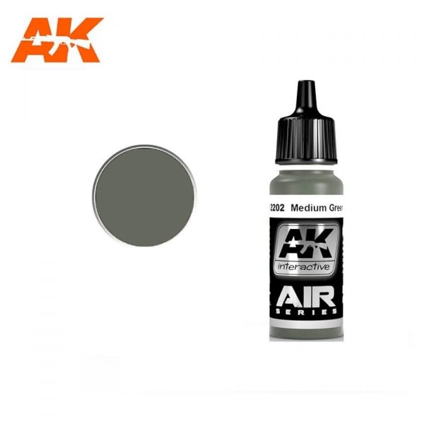AK Interactive AK2202 MEDIUM GREEN 42 17ml