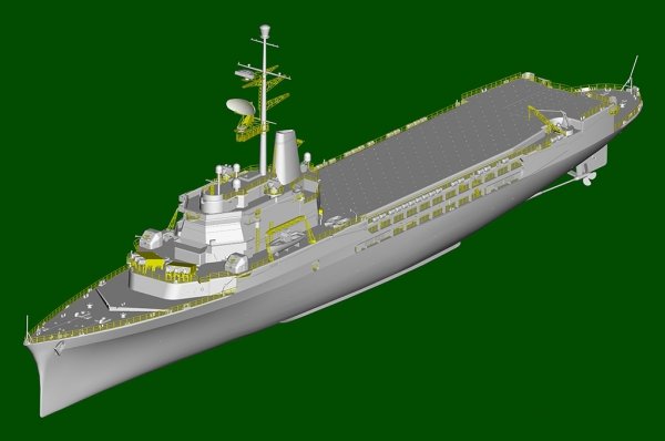 Trumpeter 05635 French Navy Helicopter Cruiser Jeanne dArc 2008 1/350
