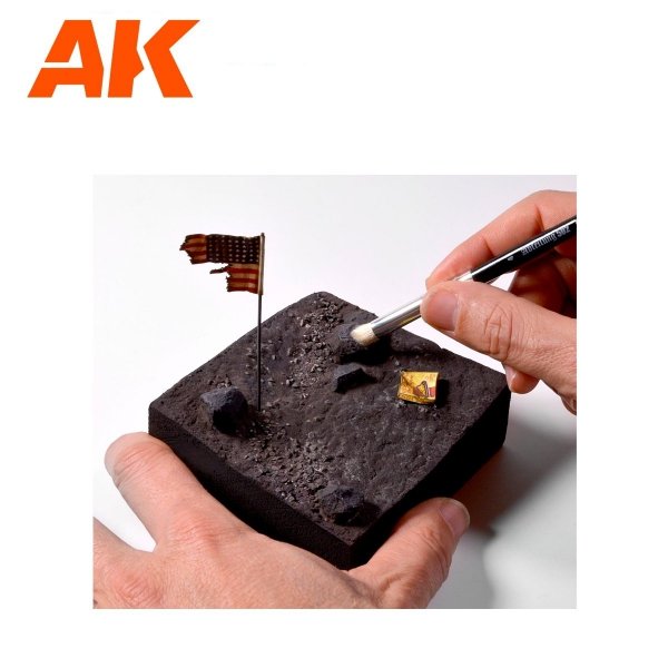 AK Interactive AK9300 DRY 4 BRUSHES SET