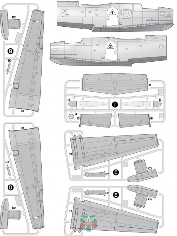 Modelsvit 72039 Beriev Be-14 All-weather SAR flying boat 1/72