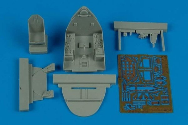 Aires 4482 F4U-7 Corsair cockpit set 1/48 Hasegawa