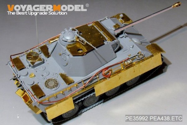 Voyager Model PEA438 WWII German Panther A/G Pz.Rgt.26 Anti Aircraft Armor（For TAKOM 2119/2120/2121) 1/35