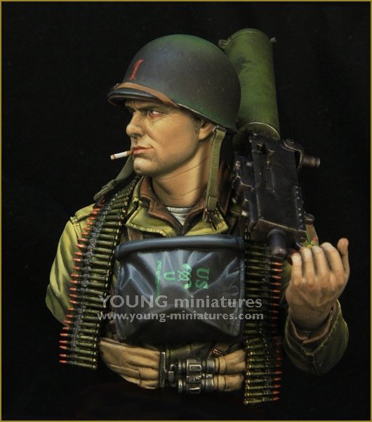 Young Miniatures YM1861 D-DAY Normandy 1944, 1st infantry Division 1/10