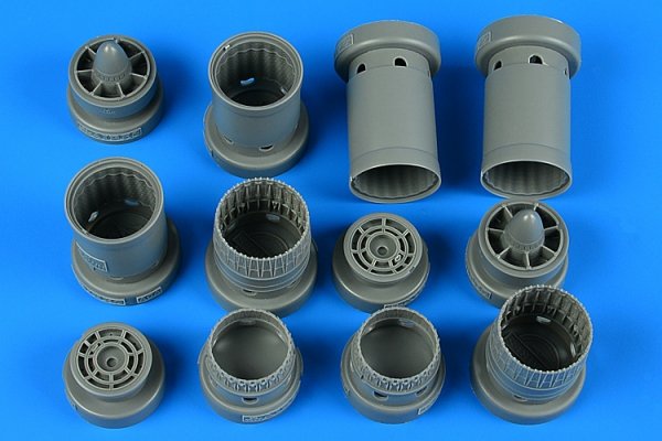 Aires 4866 F-4B/N/C/D Phantom II exhaust nozzles 1/48 Academy
