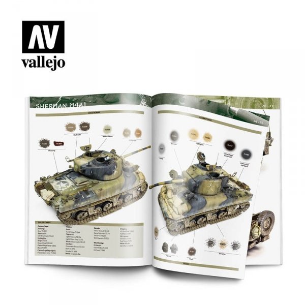 Vallejo 75019 WWII US ARMY in Europe and the Pacific - ENGLISH/SPANISH