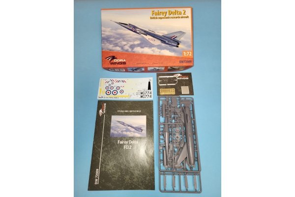 Dora Wings 72009 Fairey Delta 2 British supersonic research aircraft 1/72