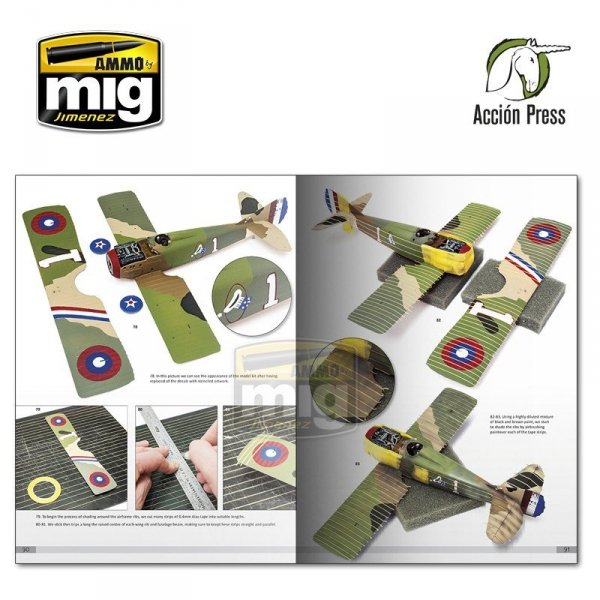 Ammo of Mig EURO0027 Airplanes in Scale - Vol III - World War I (English)