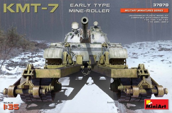 MiniArt 37070 KMT-7 EARLY TYPE MINE-ROLLER (1/35)