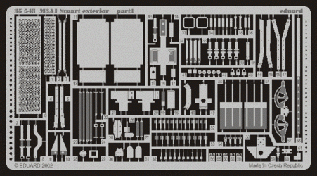 Eduard 35543 M-3A1 Stuart exterior 1:35 Academy 