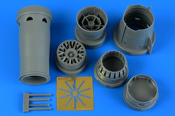 Aires 2262 MiG-21MF Fishbed J exhaust nozzle - opened 1/32 Trumpeter